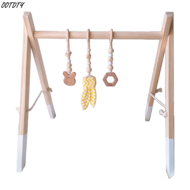 Wooden Activity Gym Nordic Style